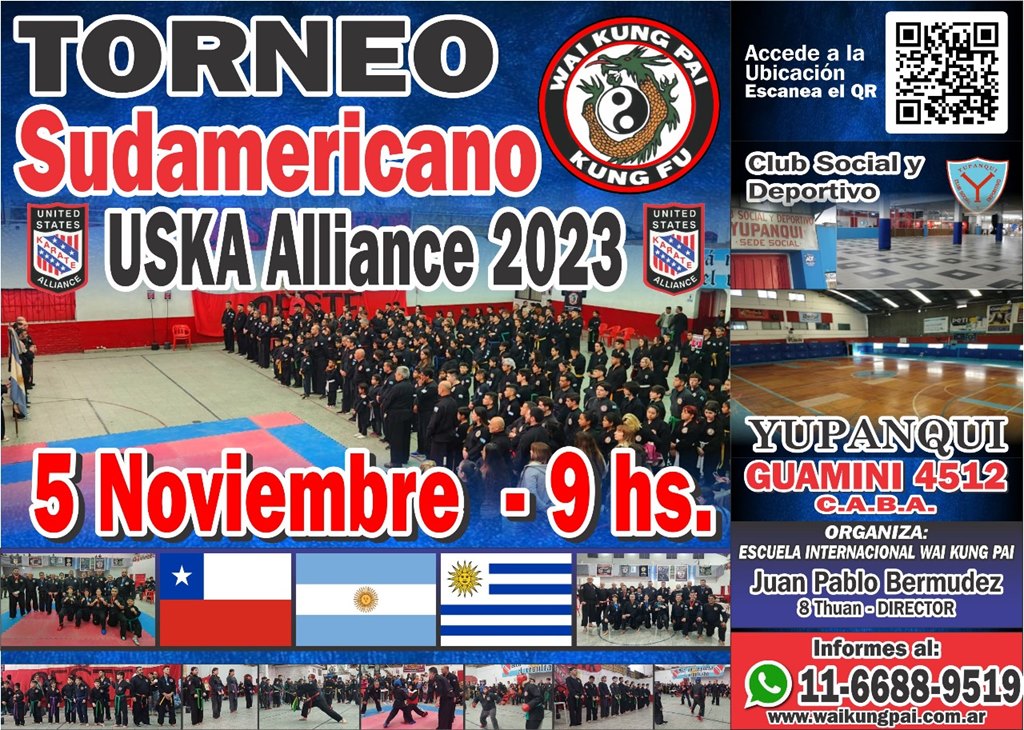 Campeonato Sudamericano U.S.K.A Alliance 2023 wai kung pai